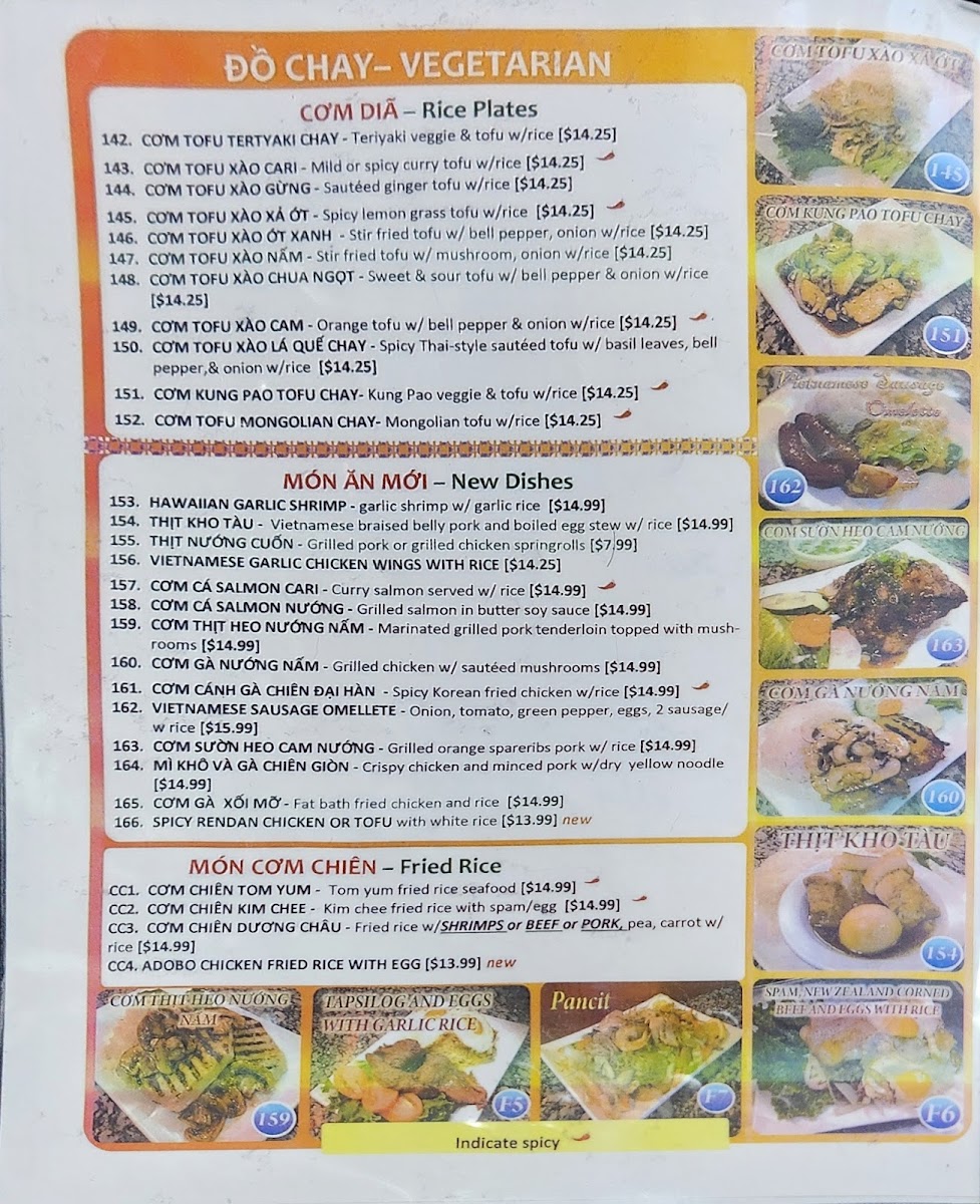 Pho Mai #1 Noodle House Menu - Image 4